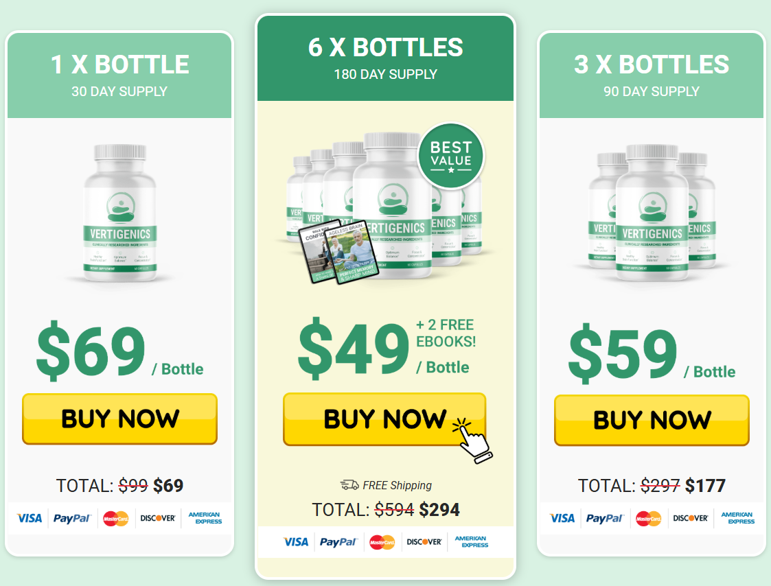 Exclusive Vertigenics Discount Bundle